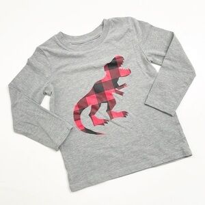 Cat & Jack toddler boys dinosaur print long sleeve top